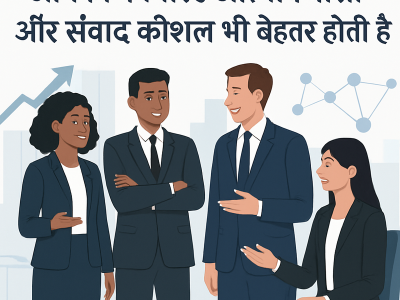 कॉर्पोरेट कॉन्फिडेंस और कम्युनिकेशन स्किल भी निखारते हैं, 